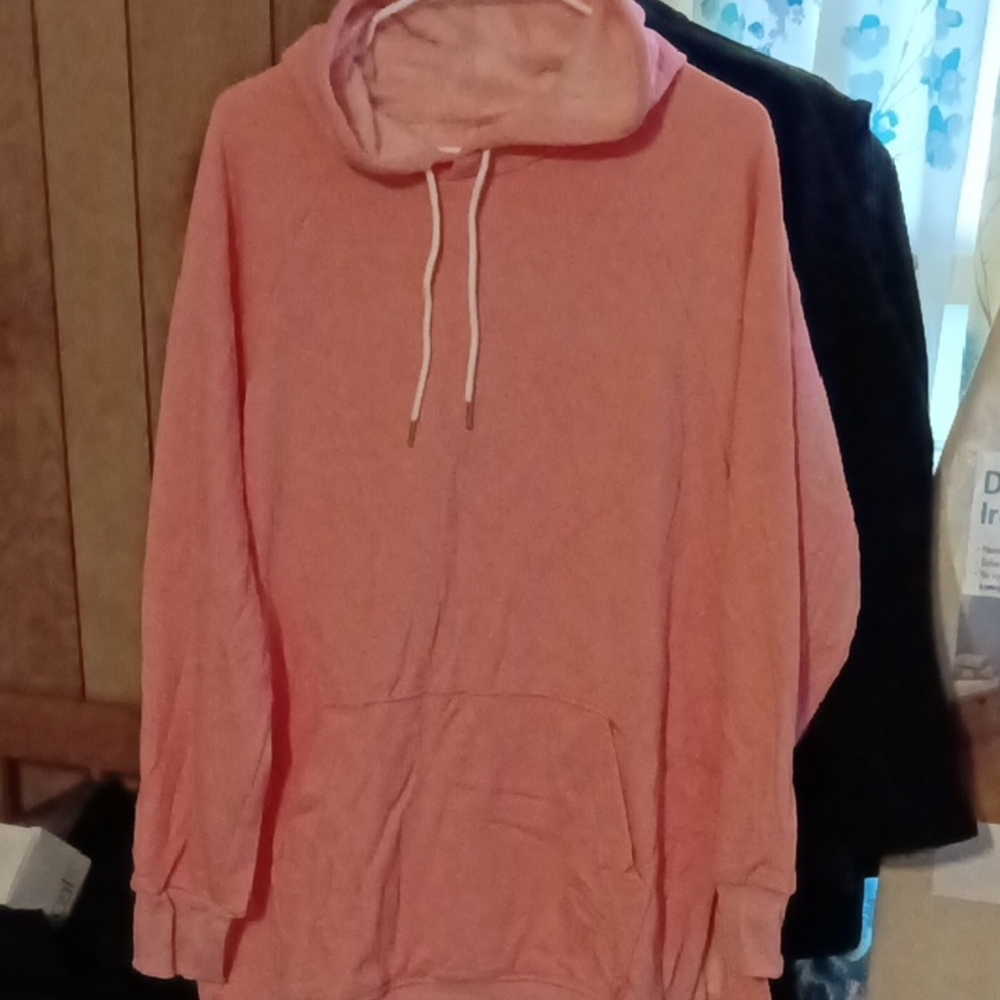 The Warmy. Women's Pink Hoodie Dress